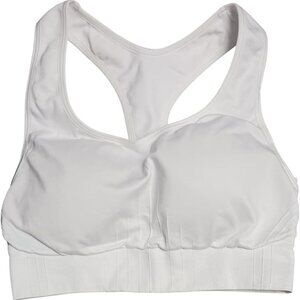 Champion NWT Infinity Racerback Sports Bra in White Size Medium Seamless Knit